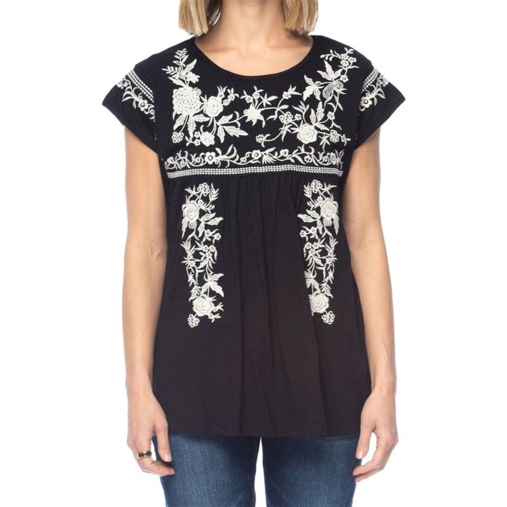 Tolani Womens  Anice Top, Black